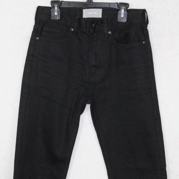 Everlane womens jeans size 24 regular black high rise skinny stretch casual - Picture 3 of 11